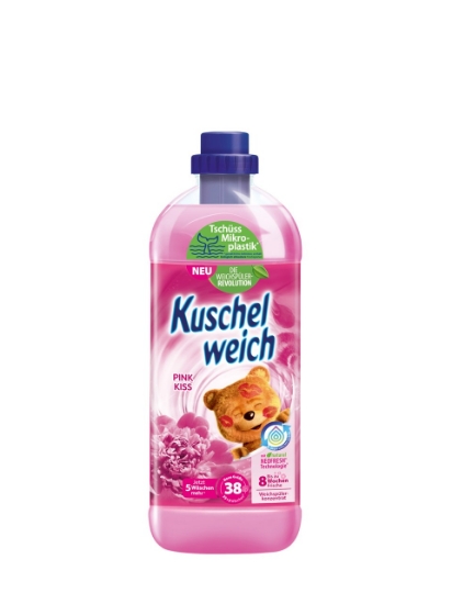 Poza cu Kuschelweich Pink Kiss, balsam de rufe, 38 spalari, 1 L