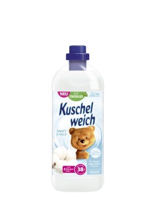 Poza cu Kuschelweich Soft & Mild, balsam de rufe, 38 spalari, 1 L