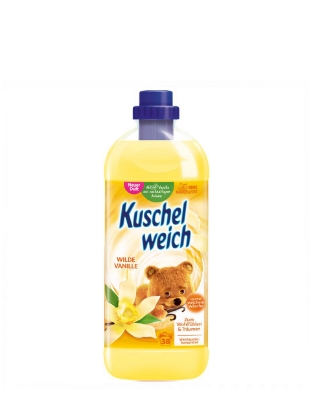 Poza cu Kuschelweich Wild Vanilla, balsam de rufe, 38 spalari ,1 L