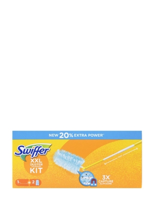 Poza cu Swiffer Duster Dust Magnet Kit, maner XXL si 2 pamatufuri