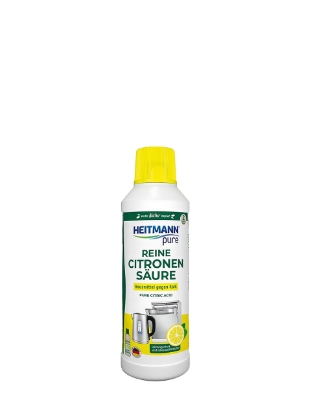Poza cu Heitmann Pure Acid Citric, solutie de decalcifiere pe baza de acid citric, 500 ml