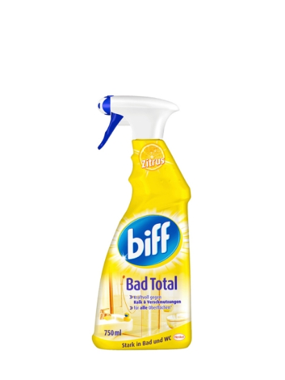 Poza cu Biff Bad Total Citrus, spray pentru curatarea suprafetelor din baie, 750 ml