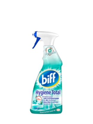 Poza cu Biff Hygiene Hygiene Total, spray pentru curatarea suprafetelor din baie, 750 ml