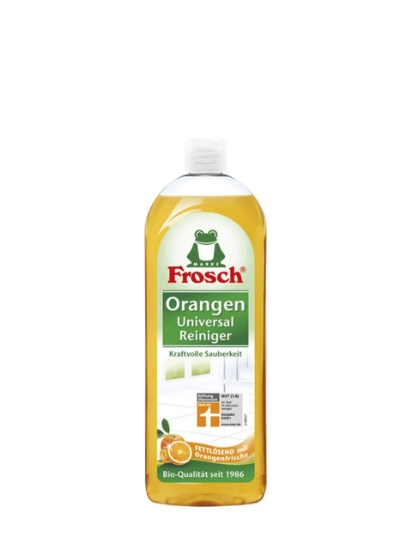 Poza cu Frosch, solutie universala de curatare, cu miros de portocale, 750 ml