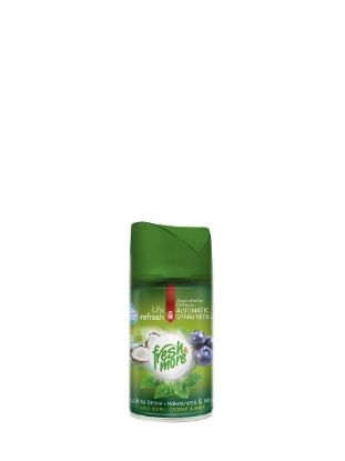 Poza cu Fresh&More Wild Berry - Coconut & Mint, rezerva pentru odorizant automat de camera, 250 ml