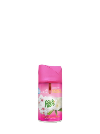 Poza cu Fresh&More Magnolia & Cherry Blossom, rezerva pentru odorizant automat de camera, 250 ml