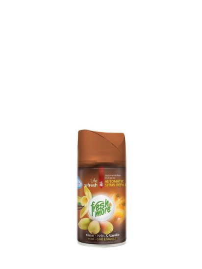 Poza cu Fresh&More Pear Cake & Vanilla, rezerva pentru odorizant automat de camera, 250 ml