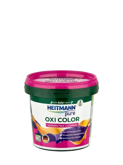 Poza cu Heitmann Oxi Color, pudra pentru indepartarea petelor, pentru rufe colorate, 500 g