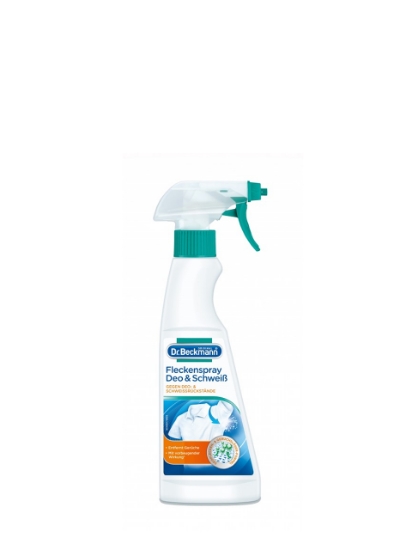 Poza cu Dr. Beckmann Deo and Sweat Stain Remover, spray pentru indepartarea petelor de deodorant si transpiratie, 250 ml