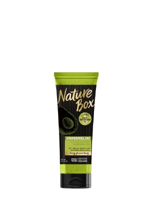 Poza cu Nature Box exfoliant pentru corp cu ulei de avocado, 200 ml