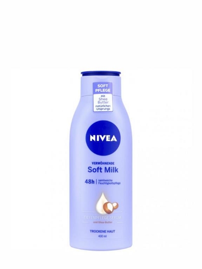 Poza cu Nivea Soft Milk, lapte de corp, 400 ml