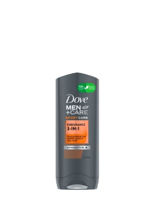 Poza cu Dove Men Sport Care Endurance, gel de dus 3-in-1, 250 ml