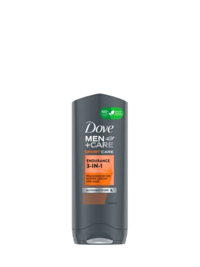 Poza cu Dove Men Sport Care Endurance, gel de dus 3-in-1, 250 ml