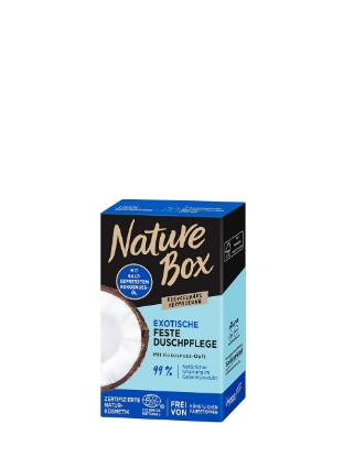 Poza cu Nature Box sapun solid pentru corp cu ulei de cocos, 100 g