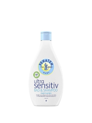 Poza cu Penaten Ultra Sensitive, gel de dus si sampon, 400 ml