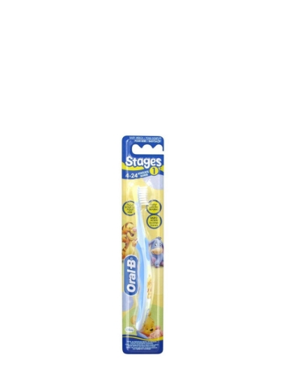 Poza cu Oral-B Winnie the Pooh 24m baby, periuta de dinti pentru copii, 1 buc