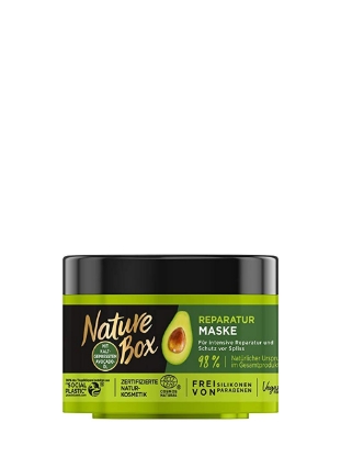 Poza cu Nature Box masca reparatoare pentru par cu ulei de avocado, 200 ml