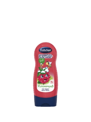 Poza cu Bübchen Rasberry Fun, sampon si gel de dus, 230 ml