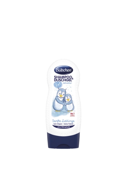 Poza cu Bübchen Sensitive, sampon si gel de dus, 230 ml