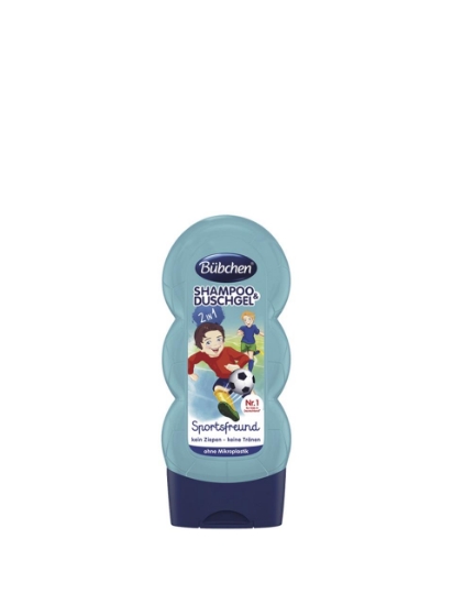 Poza cu Bübchen Sport Friend, sampon si gel de dus, 230 ml