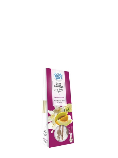 Poza cu Fresh&More White Flower, odorizant de camera cu betisoare, 35 ml