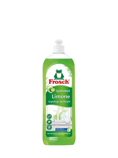 Poza cu Frosch Lime, detergent lichid de vase, 750 ml