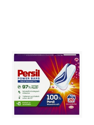 Poza cu Persil Eco Power Bars Color, detergent tablete pentru rufe colorate, 20 spalari, 590 g