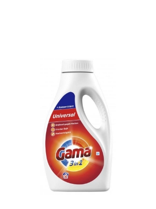 Poza cu Gama Universal 3-in-1, detergent lichid universal pentru rufe, 20 spalari, 1 L