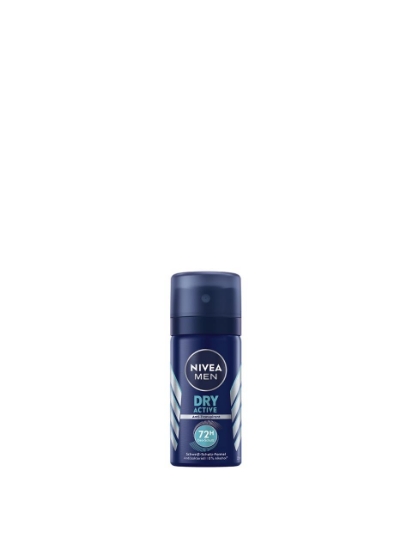Poza cu Nivea Dry Active for Men, deodorant spray, 35 ml