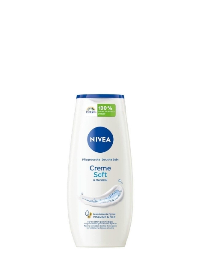 Poza cu Nivea Creme Soft and Almond oil, gel de dus, 250 ml