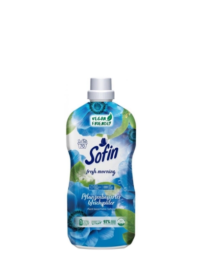 Poza cu Sofin Fresh Morning, balsam de rufe, 70 spalari, 1,4 L