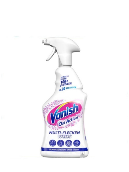 Poza cu Vanish Oxi Action White, spray pentru indepartarea petelor, 750 ml