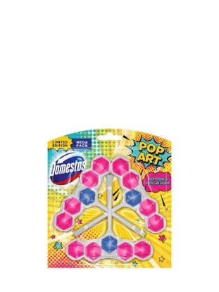 Poza cu Domestos Pop Art Magnolia, odorizant pentru toaleta, 3 x 55 g