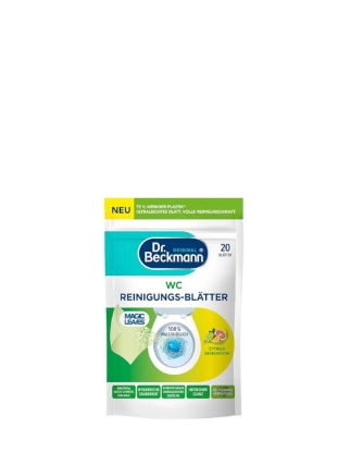 Poza cu Dr. Beckmann Citrus Sensation, benzi solubile pentru curatarea vasului de toaleta, 20 buc