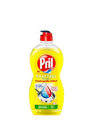 Poza cu Pril Fresh Lemon, detergent de vase, 600 ml