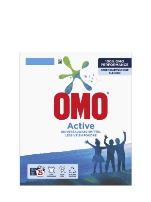 Poza cu OMO Universal Clean, detergent pudra pentru rufe, 25 spalari, 1,6 kg