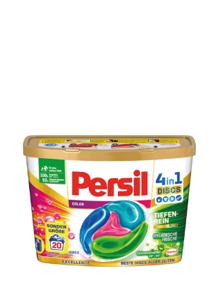 Poza cu Persil Color 4-in-1, detergent capsule pentru rufe colorate, 20 spalari, 500 g