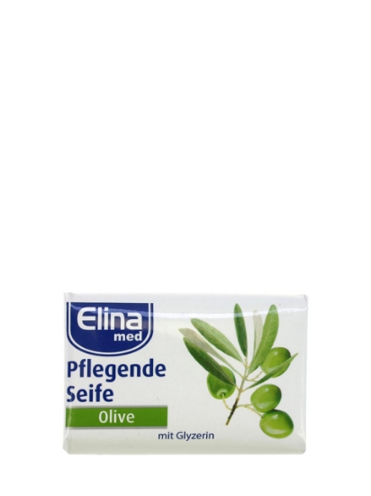 Poza cu Elina, sapun solid cu glicerina si masline verzi, 100 g