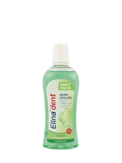Poza cu Elina 3-in-1 Mint, apa de gura, 200 ml