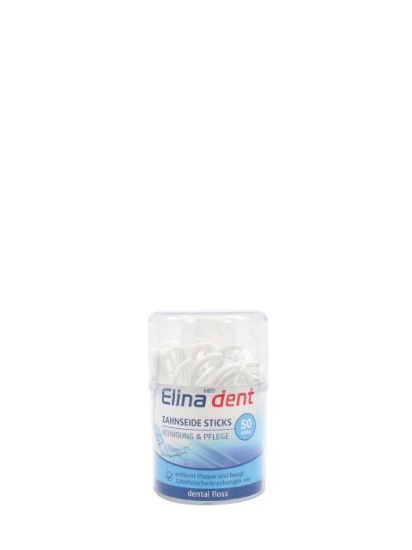 Poza cu Elina Floss, ata dentara cu scobitoare, 50 buc