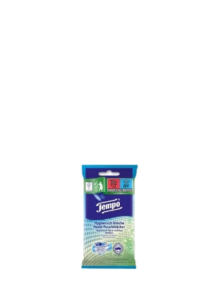 Poza cu Tempo Fresh To Go, servetele umede, 10 buc