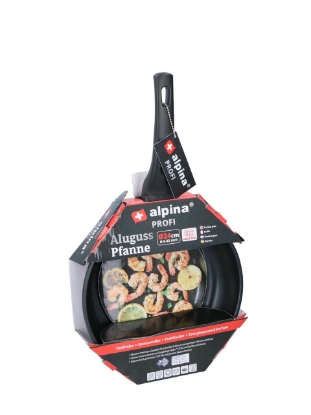 Poza cu Alpina Tigaie aluminiu turnat, 24 x 5 cm