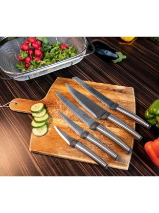 Poza cu Set cutite bucatarie Alpina, 5 buc