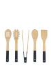 Poza cu Set spatule bambus Alpina, 5 buc