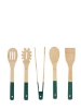 Poza cu Set spatule bambus Alpina, 5 buc