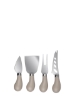 Poza cu Set cutite branzeturi Alpina, diverse culori, 4 buc    