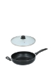 Poza cu Alpina Tigaie aluminiu turnat cu capac termorezistent 28 cm
