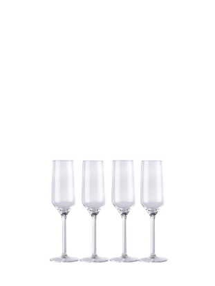 Poza cu Set pahare sampanie Alpina, 220 ml, 4 buc