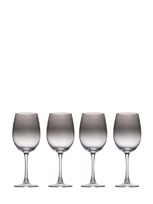 Poza cu Set pahare vin fumurii Alpina, 465 ml, 4 buc