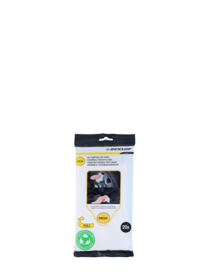 Poza cu Dunlop Multi Cleaner, servetele umede curatare auto, 20 buc